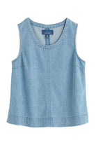 Seasalt Gawen Denim Vest - Light Wash
