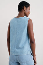 Seasalt Gawen Denim Vest - Light Wash