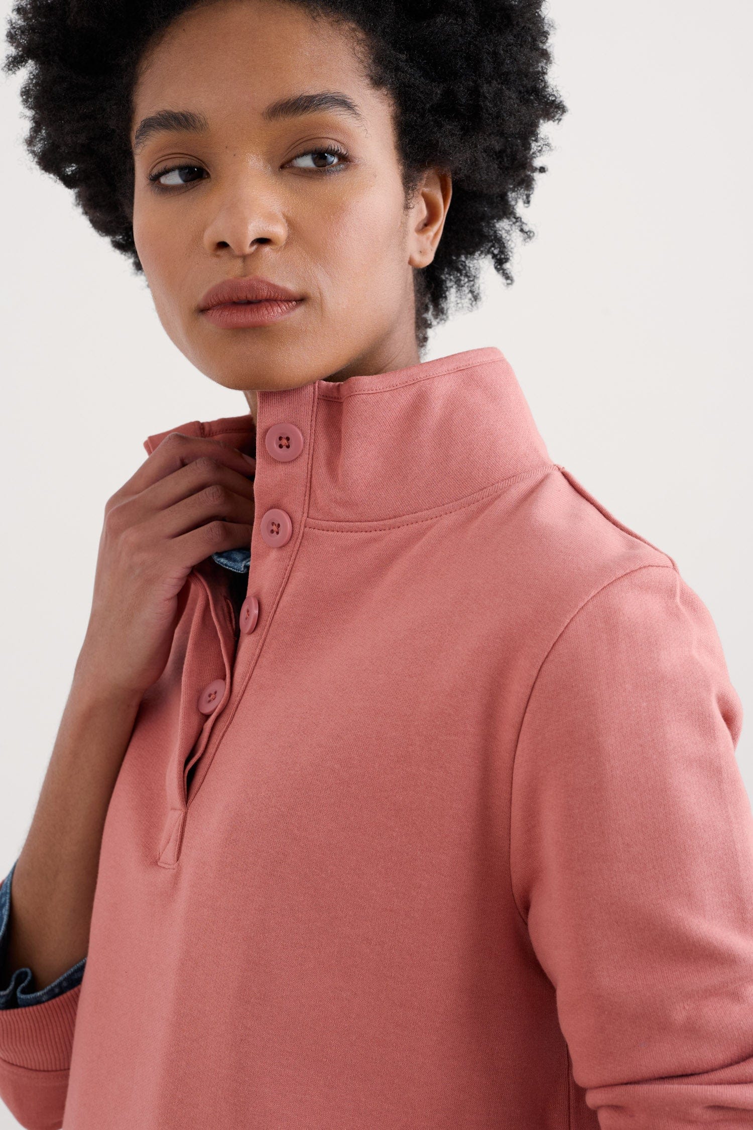 Seasalt Greenshank Jersey Sweatshirt - Rose Dew