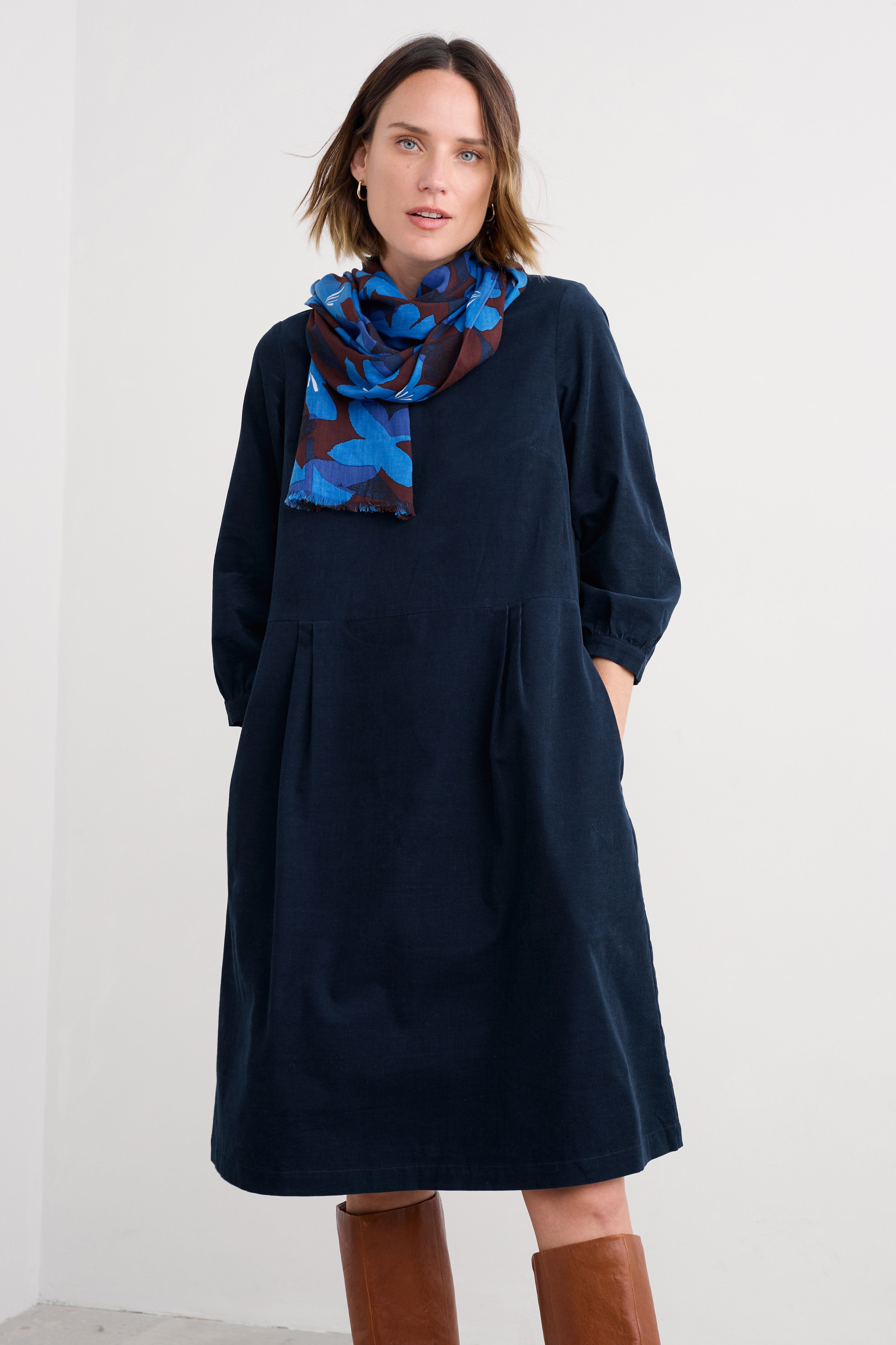 Seasalt Herb Garden Dress - Maritime