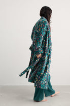 Seasalt Hushing Dressing Gown - Illuminated Garden Dk Wreckage