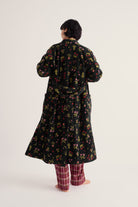 Seasalt Hushing Gown - Tapestry Flowers Onyx