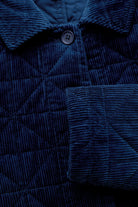 Seasalt Incoming Tide Quilted Cord Jacket - French Blue
