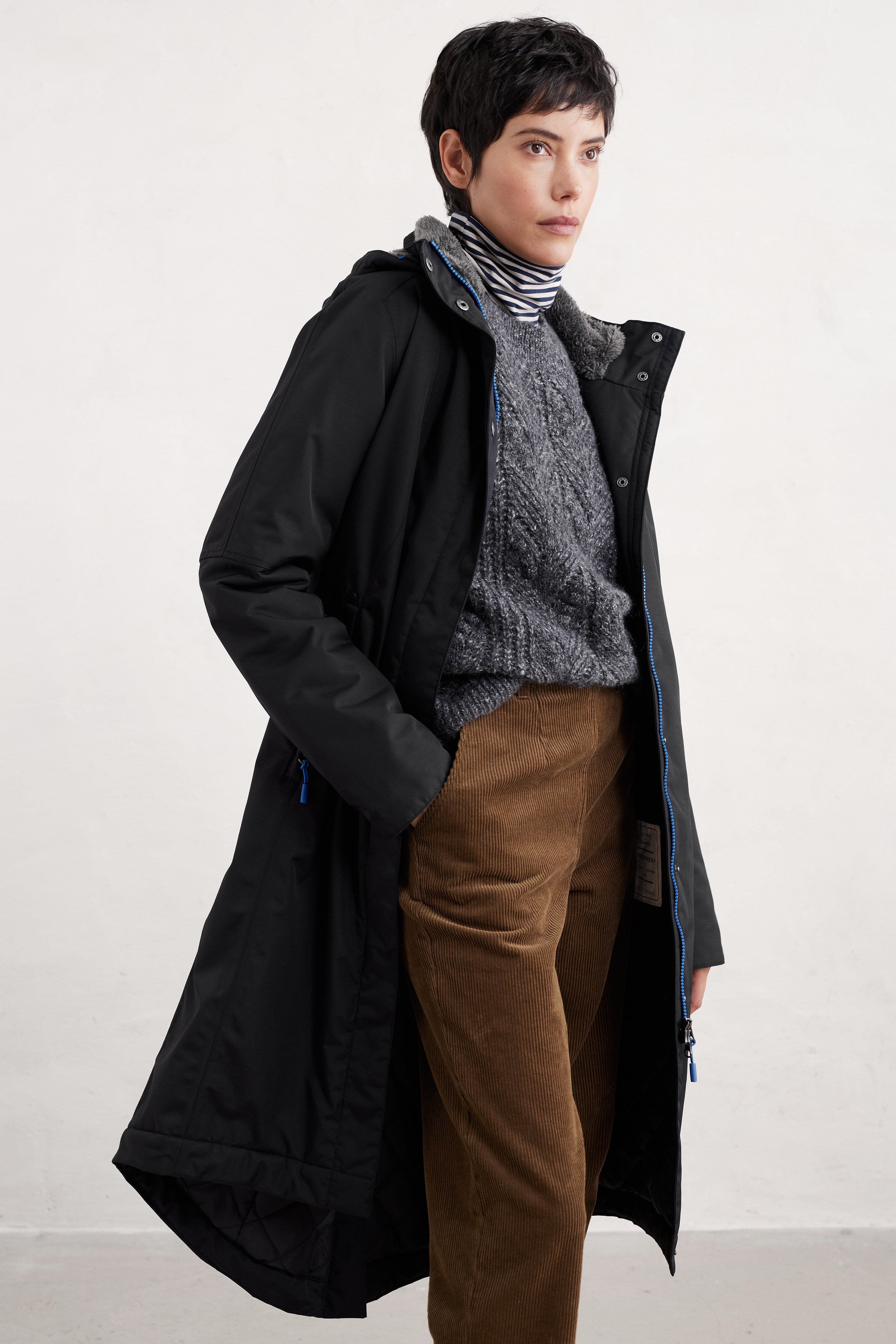 Seasalt Janelle Waterproof Coat - Black