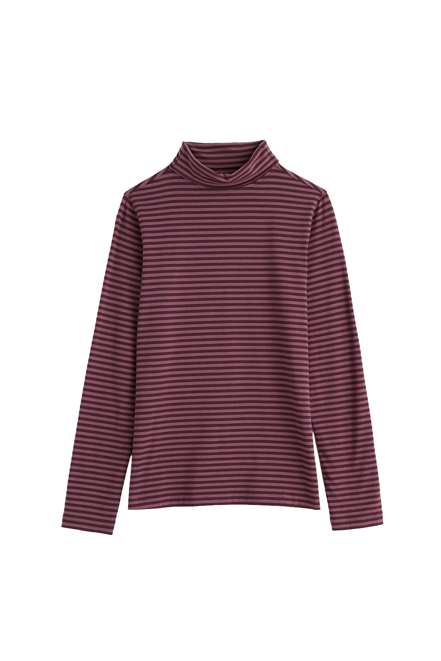 Seasalt Landing Roll Neck Top - Pellitras Dark Hellebore