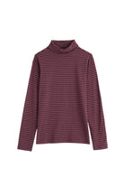 Seasalt Landing Roll Neck Top - Pellitras Dark Hellebore