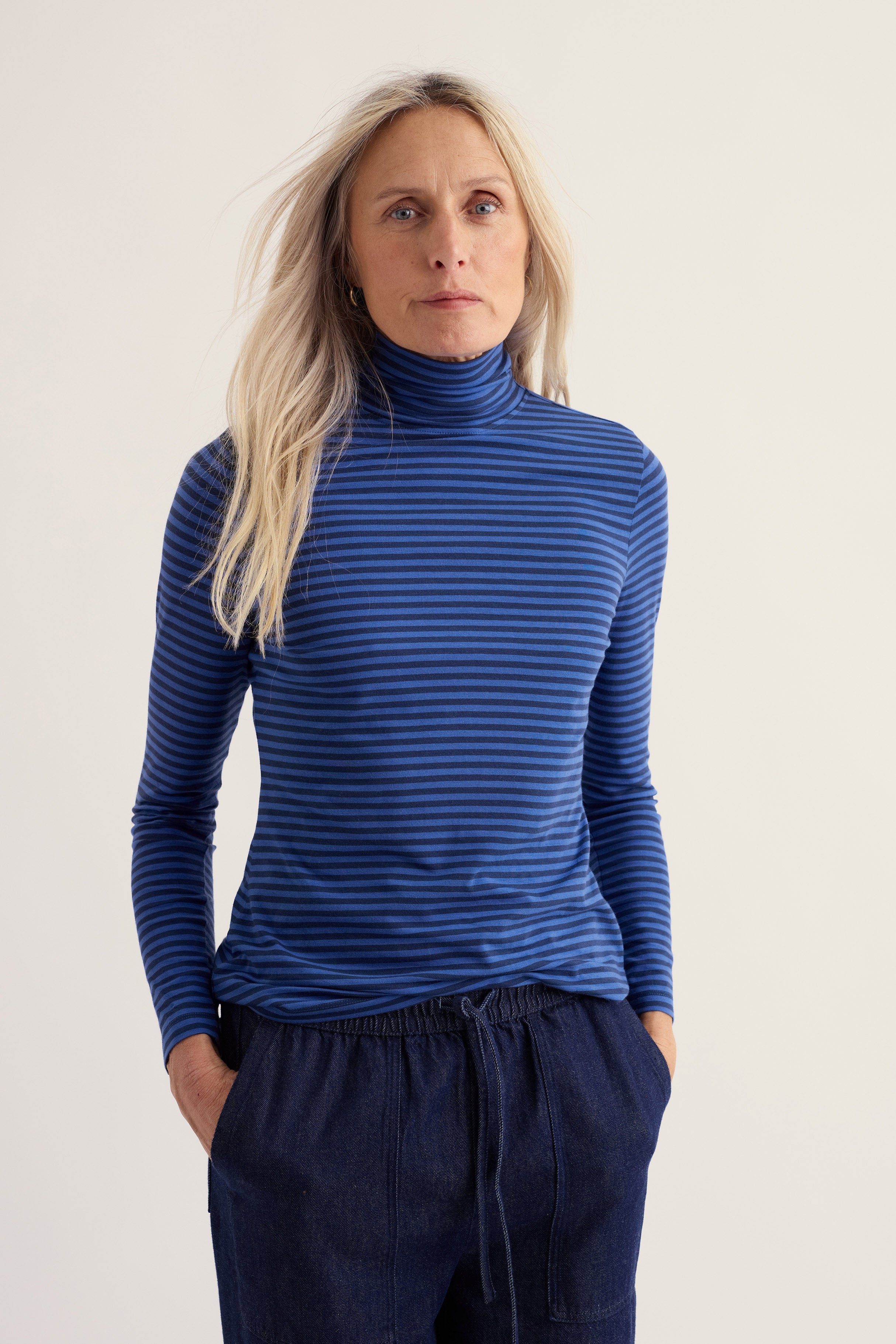 Seasalt Landing Top - Pellitras Light Marine