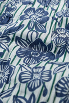 Seasalt Larissa Organic Cotton Shirt - Floral Imprint Chalk