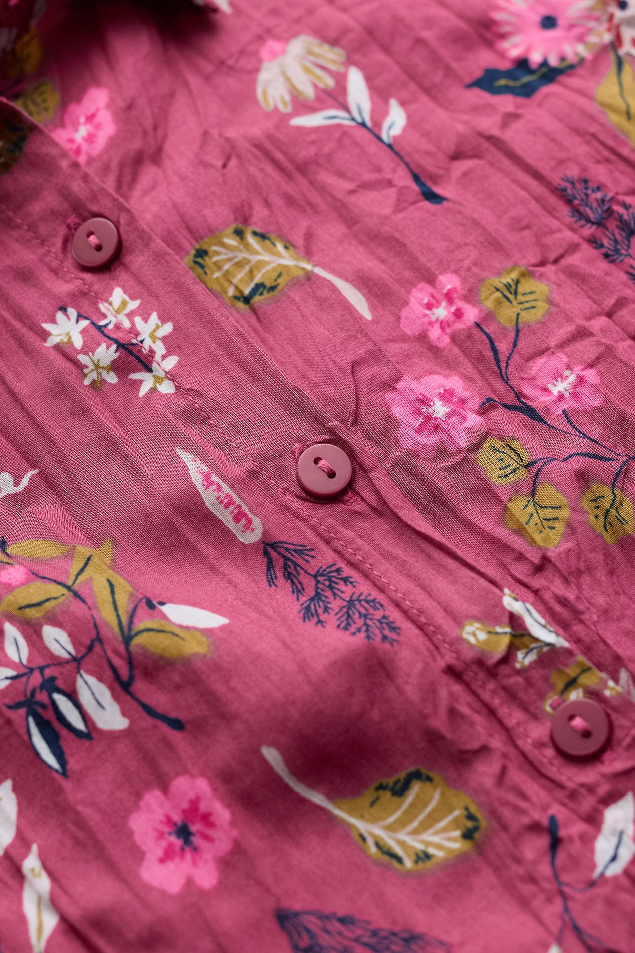 Seasalt Larissa Shirt - Flora Study Rosa