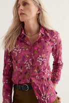 Seasalt Larissa Shirt - Flora Study Rosa