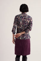 Seasalt Larissa Shirt - Inky Seedheads Aran