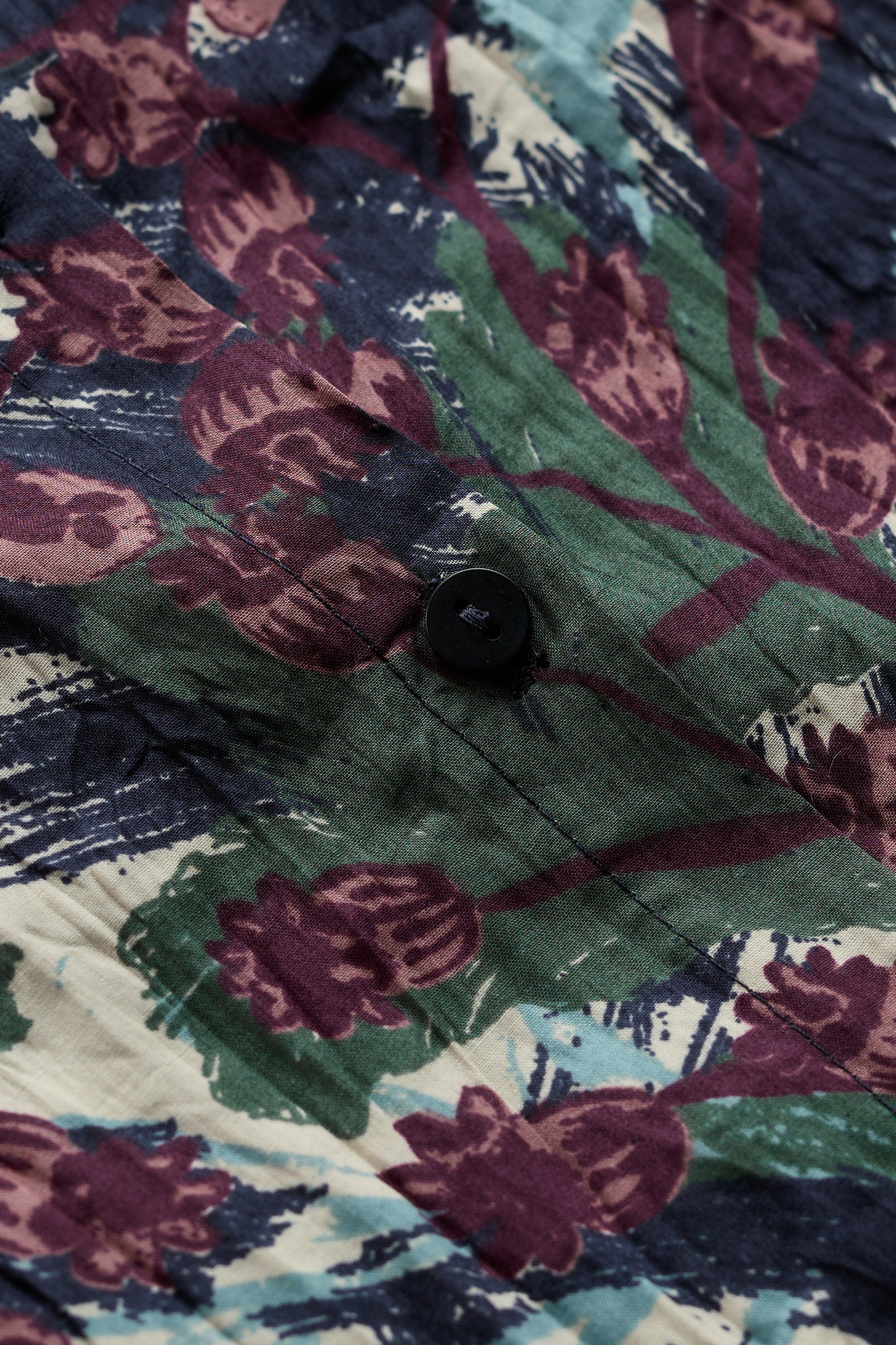 Seasalt Larissa Shirt - Inky Seedheads Aran