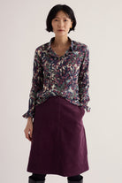 Seasalt Larissa Shirt - Inky Seedheads Aran