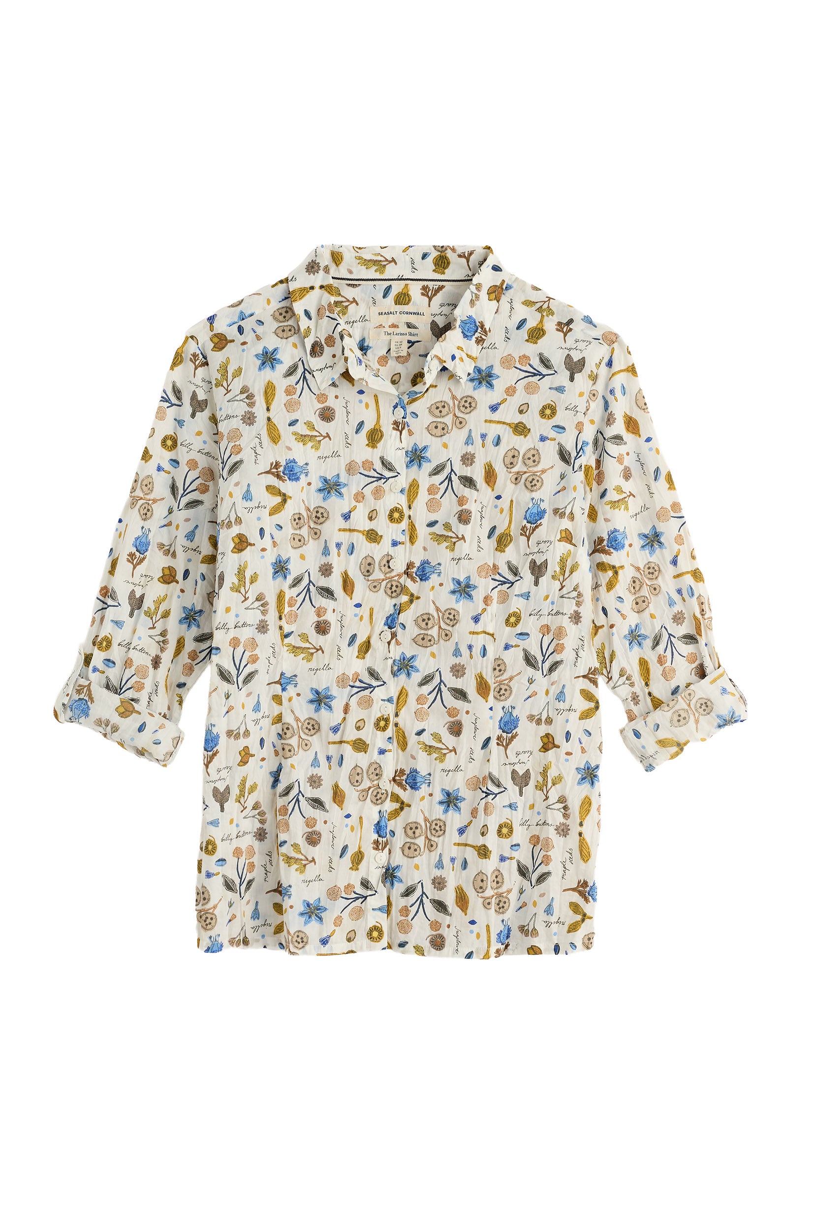 Seasalt Larissa Shirt - Seed Collecting Chalk