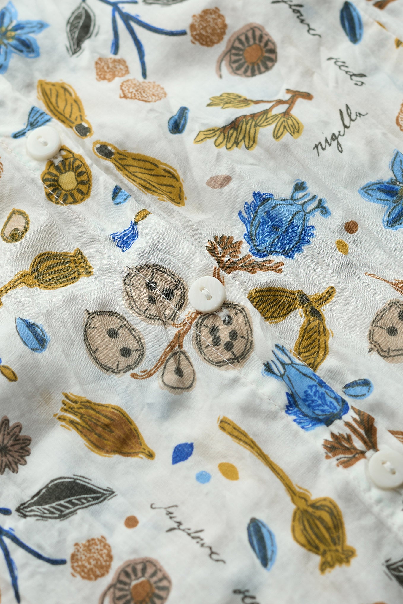 Seasalt Larissa Shirt - Seed Collecting Chalk