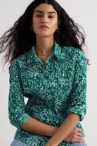 Seasalt Larissa Shirt - Woodland Floral Dark Stem