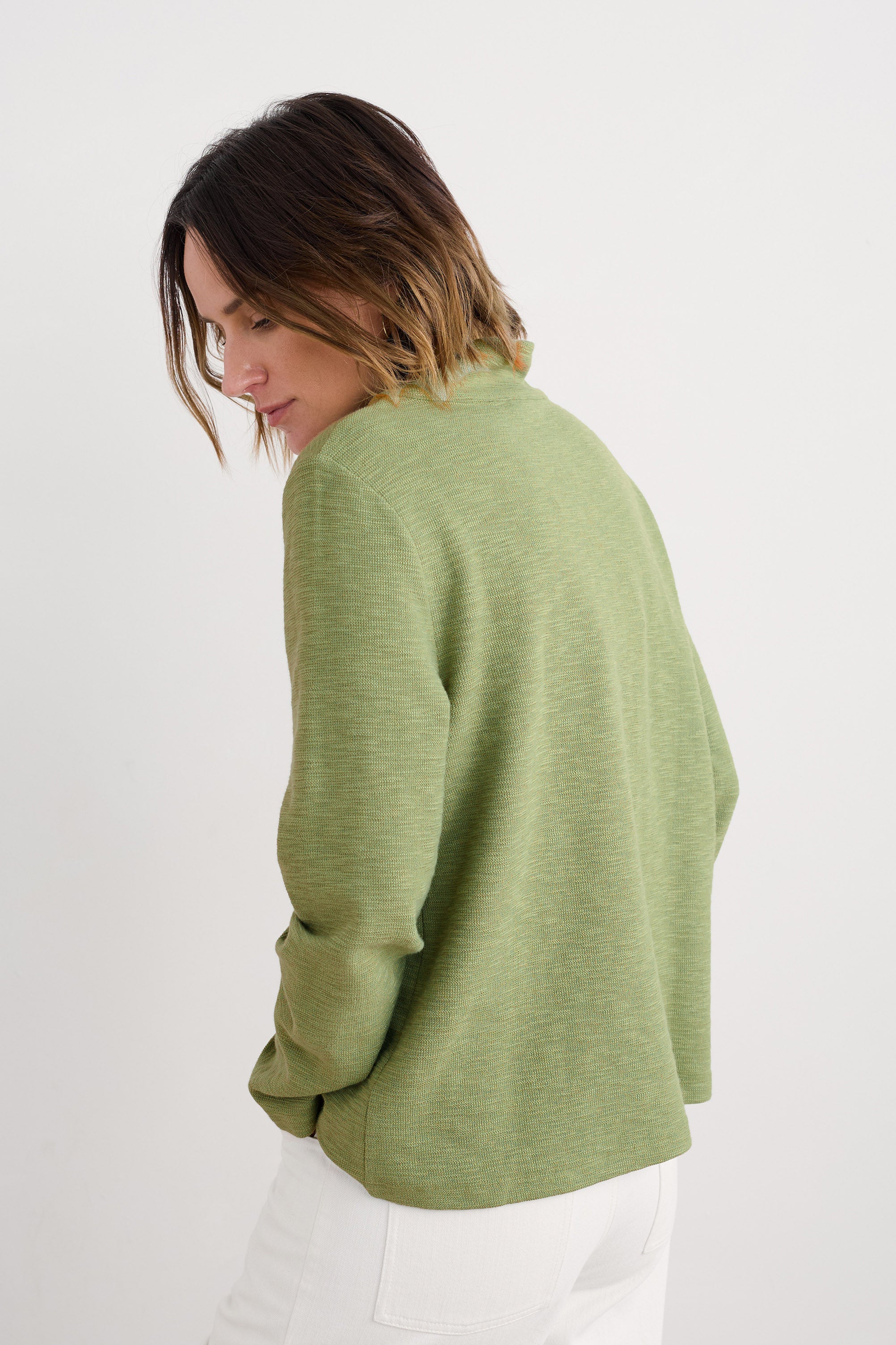 Seasalt Last Boat Sweatshirt - Moss