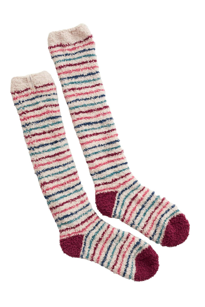 Seasalt Long Fluffies Socks - West Town Red Ship Mix B-AC23449_26625_OS