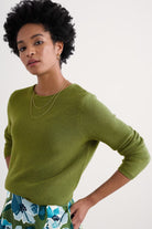 Seasalt Makers Cotton Jumper - Dark Citron