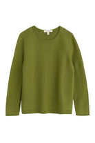 Seasalt Makers Cotton Jumper - Dark Citron