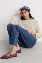 Seasalt Makers Cotton Jumper - Limestone