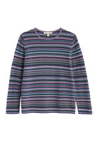 Seasalt Makers Jumper - Ripple Marks Grape Thistle Mix