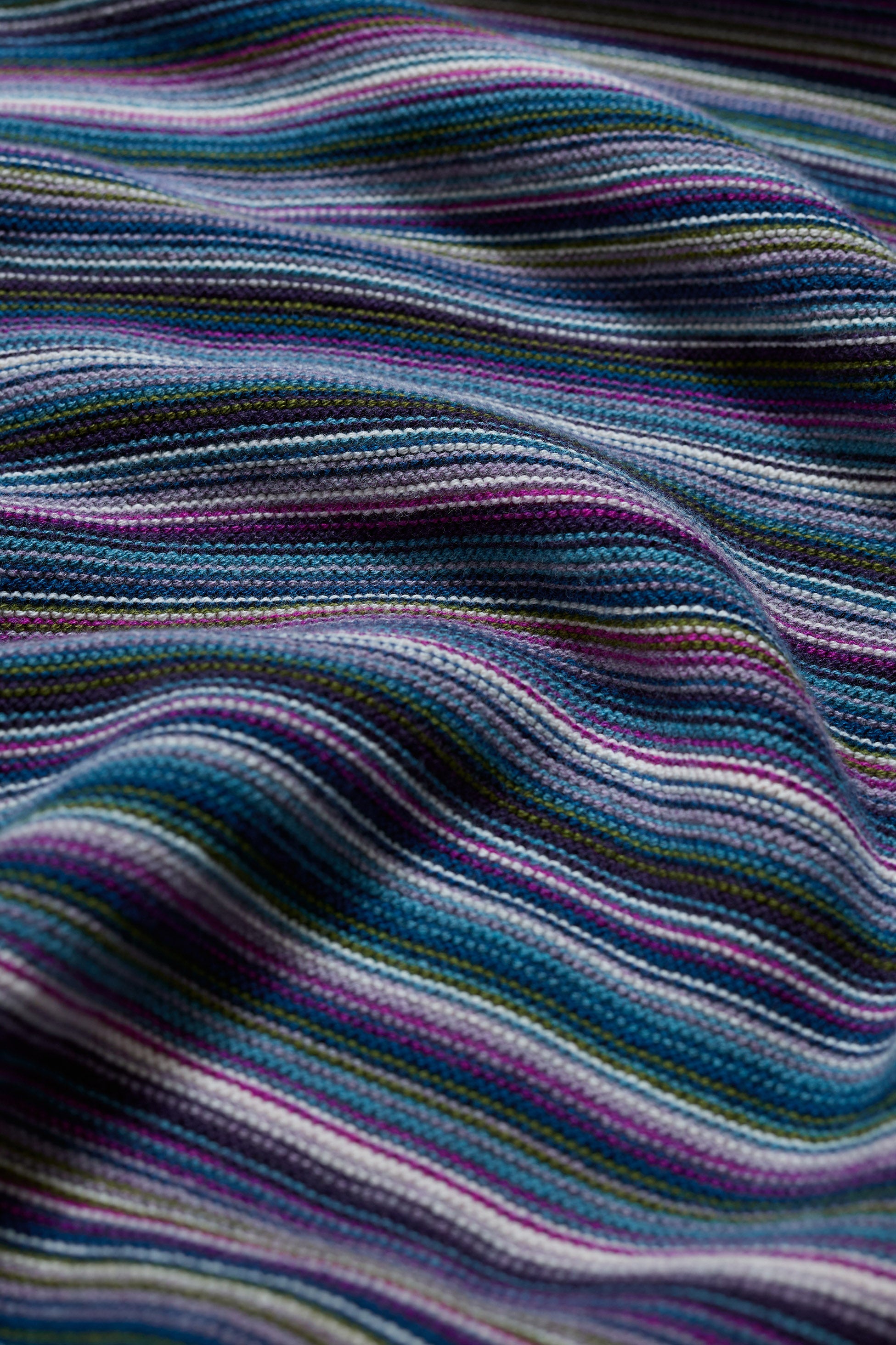 Seasalt Makers Jumper - Ripple Marks Grape Thistle Mix