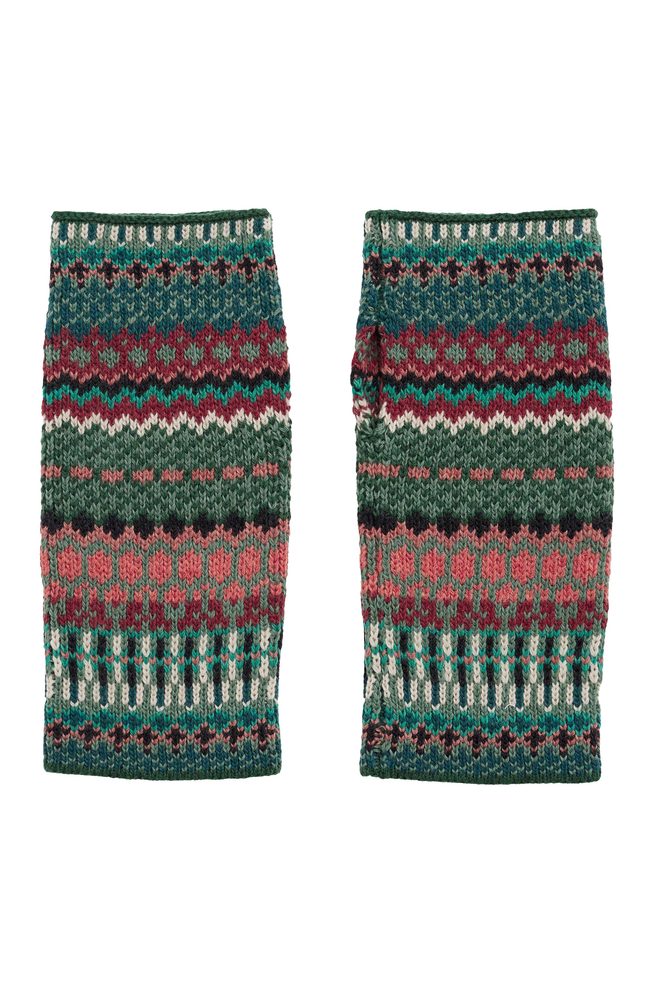 Seasalt Malva Fingerless Mittens - Weaving Needle Dark Forage B-AC31205_36549_OS