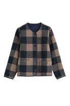 Seasalt Merywen Checked Jacket - Revow Maritime
