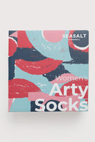 Seasalt Organic Cotton Arty Socks Box of 4 Gift Box - Signpost Mix B-AC38135_36231_OS