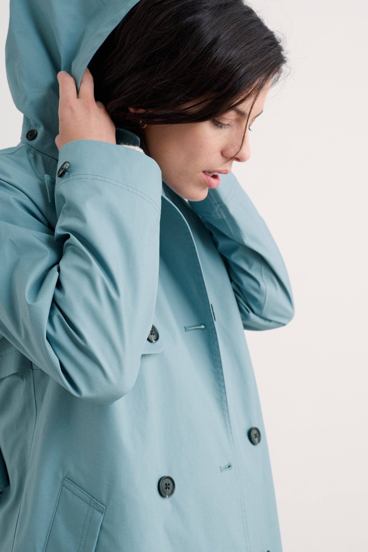 Seasalt Penweathers Trench Coat - Hail