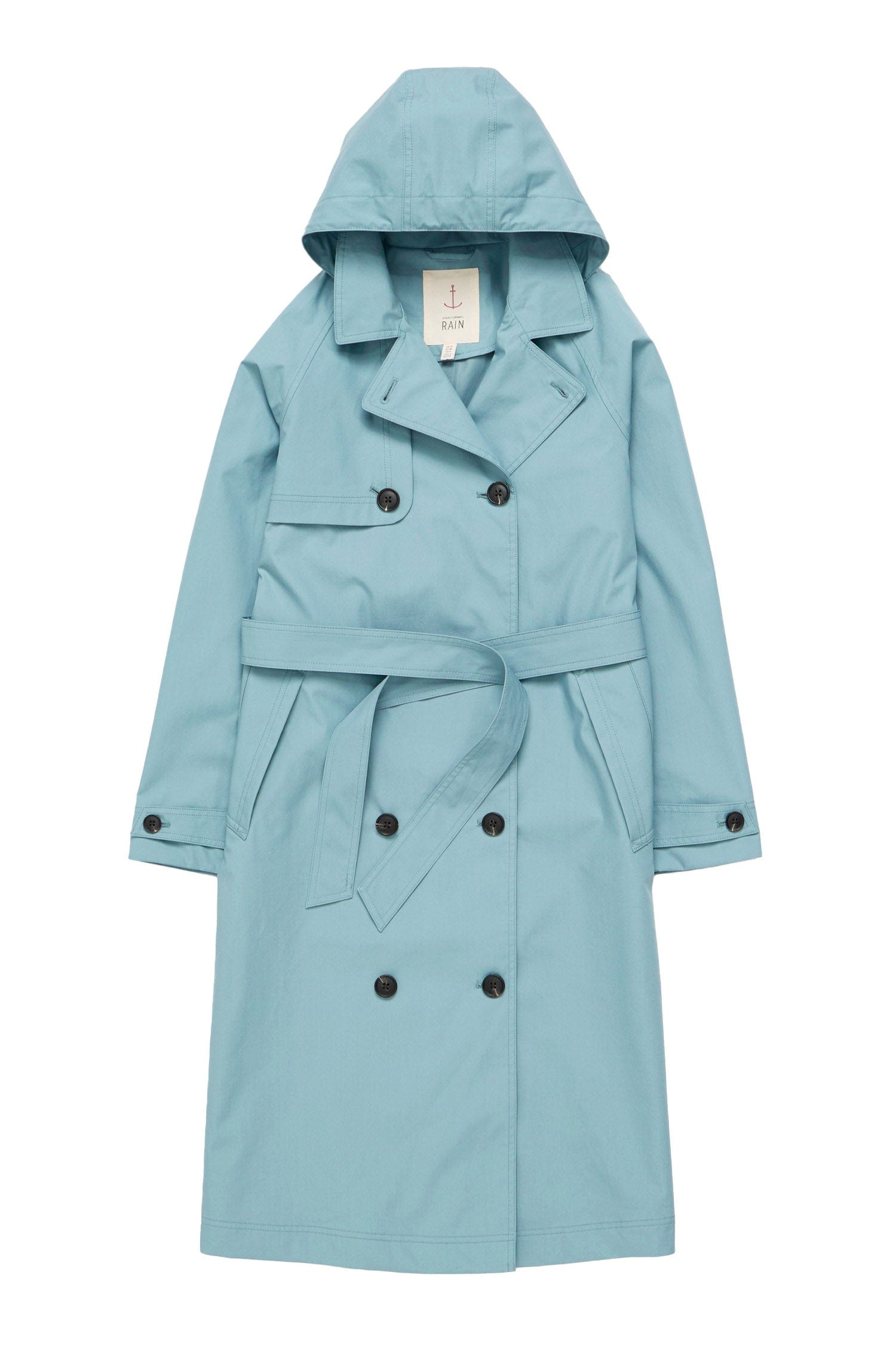 Seasalt Penweathers Trench Coat - Hail