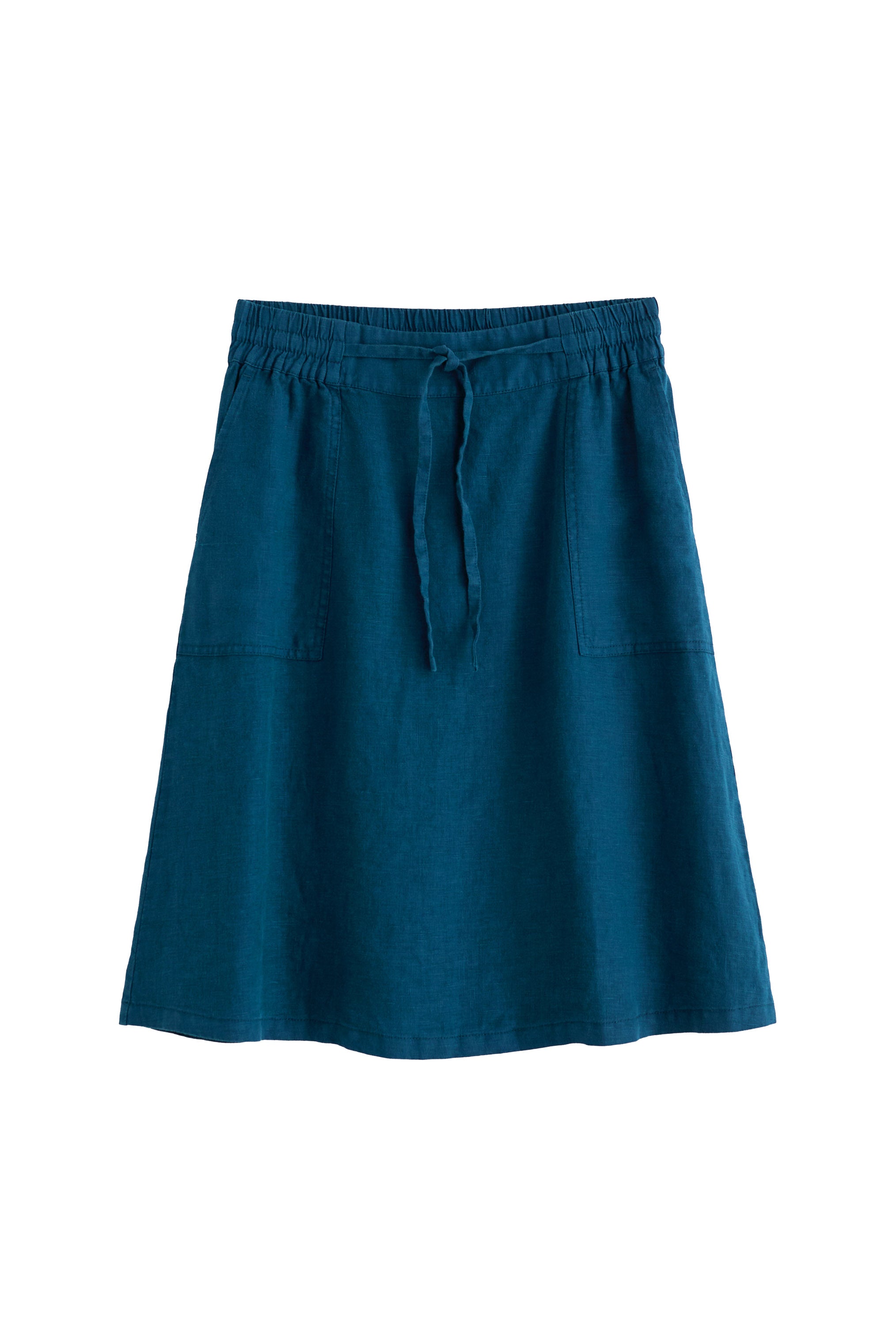 Seasalt Pepper Moth Linen Skirt - Ocean Drift