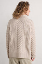 Seasalt Pine Forest Cable Knit Jumper - Aran