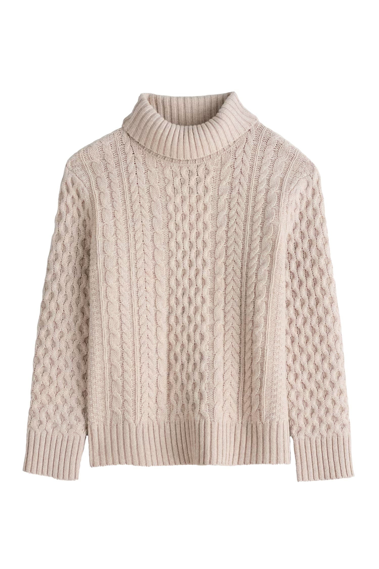 Seasalt Pine Forest Cable Knit Jumper - Aran