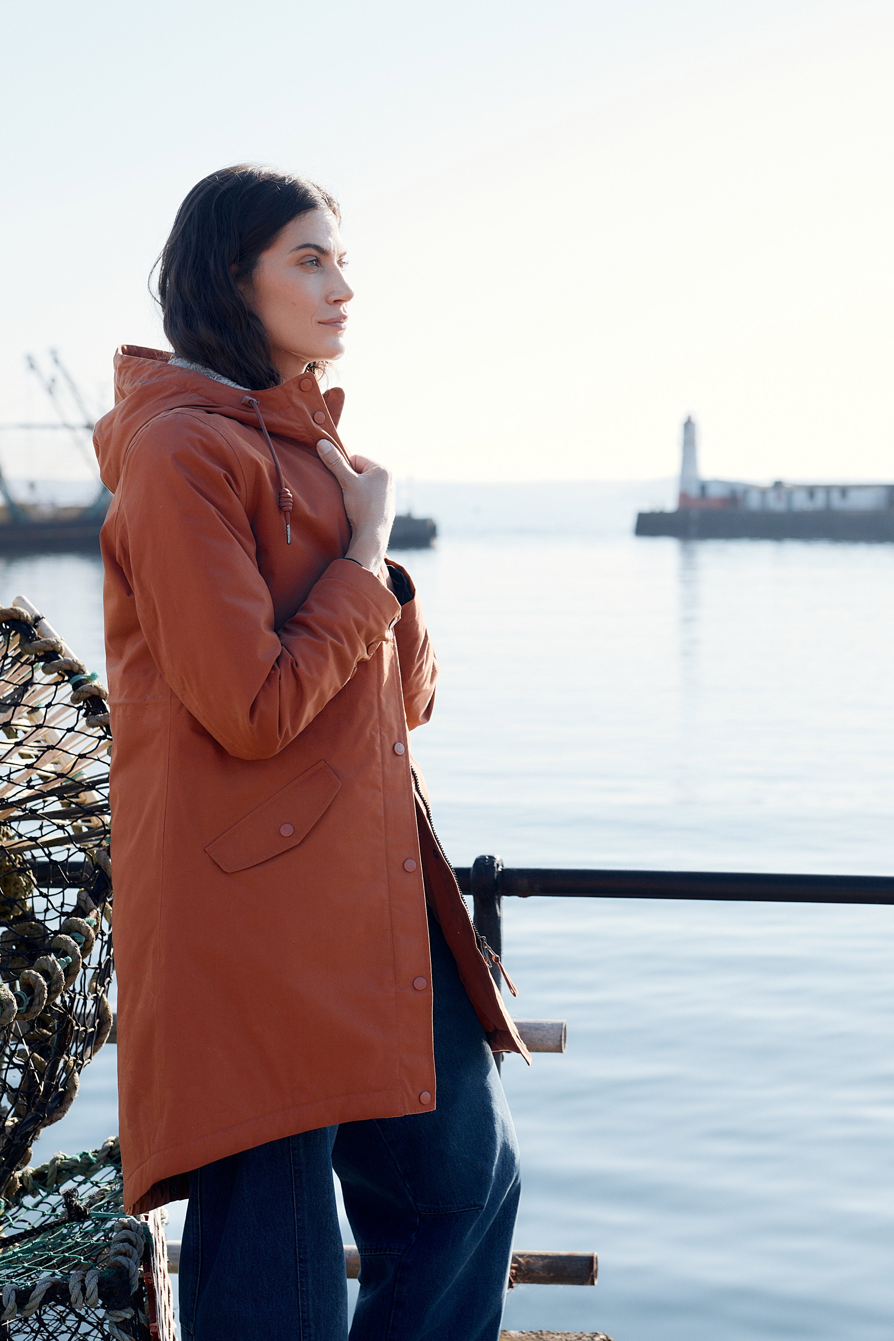 Seasalt Plant Hunter 2 Waterproof Parka Coat - Hazel