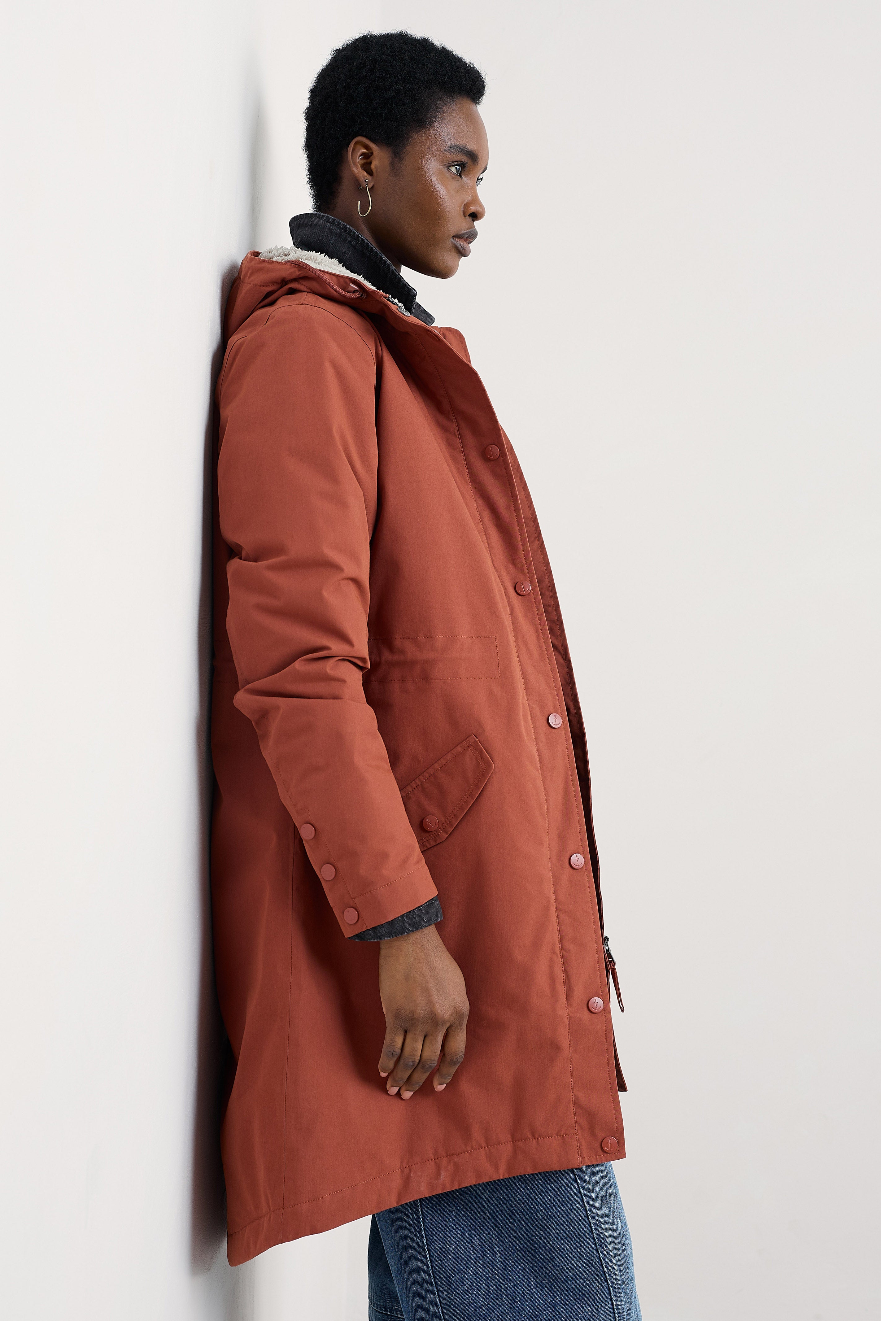 Seasalt Plant Hunter 2 Waterproof Parka Coat - Hazel