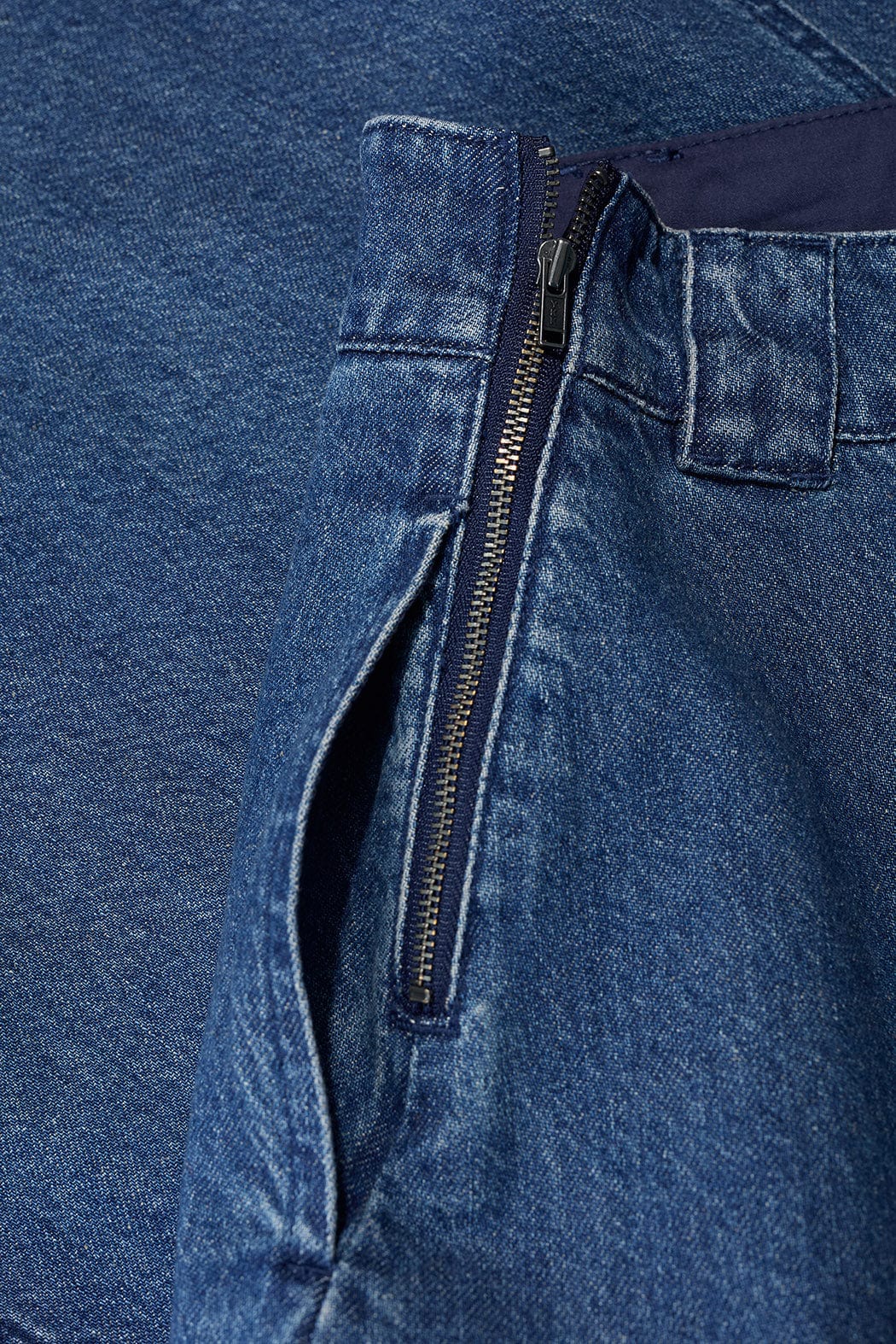 Seasalt Restharrow Denim Skirt - Mid Wash