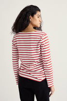 Seasalt Sailor Shirt - Breton Deep Rust