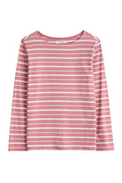Seasalt Sailor Shirt - Falmouth Shore Pink Grass Chalk