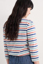 Seasalt Sailor Top - Tri Mini Cornish Chalk Rose Dew