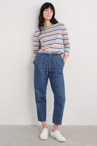 Seasalt Sailor Top - Tri Mini Cornish Chalk Rose Dew