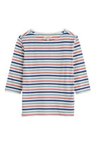 Seasalt Sailor Top - Tri Mini Cornish Chalk Rose Dew