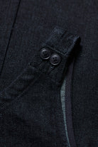 Seasalt Salt Weave Knee Length Pinafore - Dark Wash