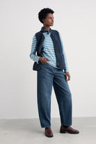 Seasalt Sea Buckthorne Borg Gilet - Maritime