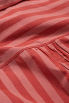 Seasalt Sea Path Shirt - Scallion Stripe Dark Cinnamon