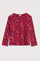 Seasalt Setting Sun Cotton Jersey Pyjamas - Botanical Woodland Jam