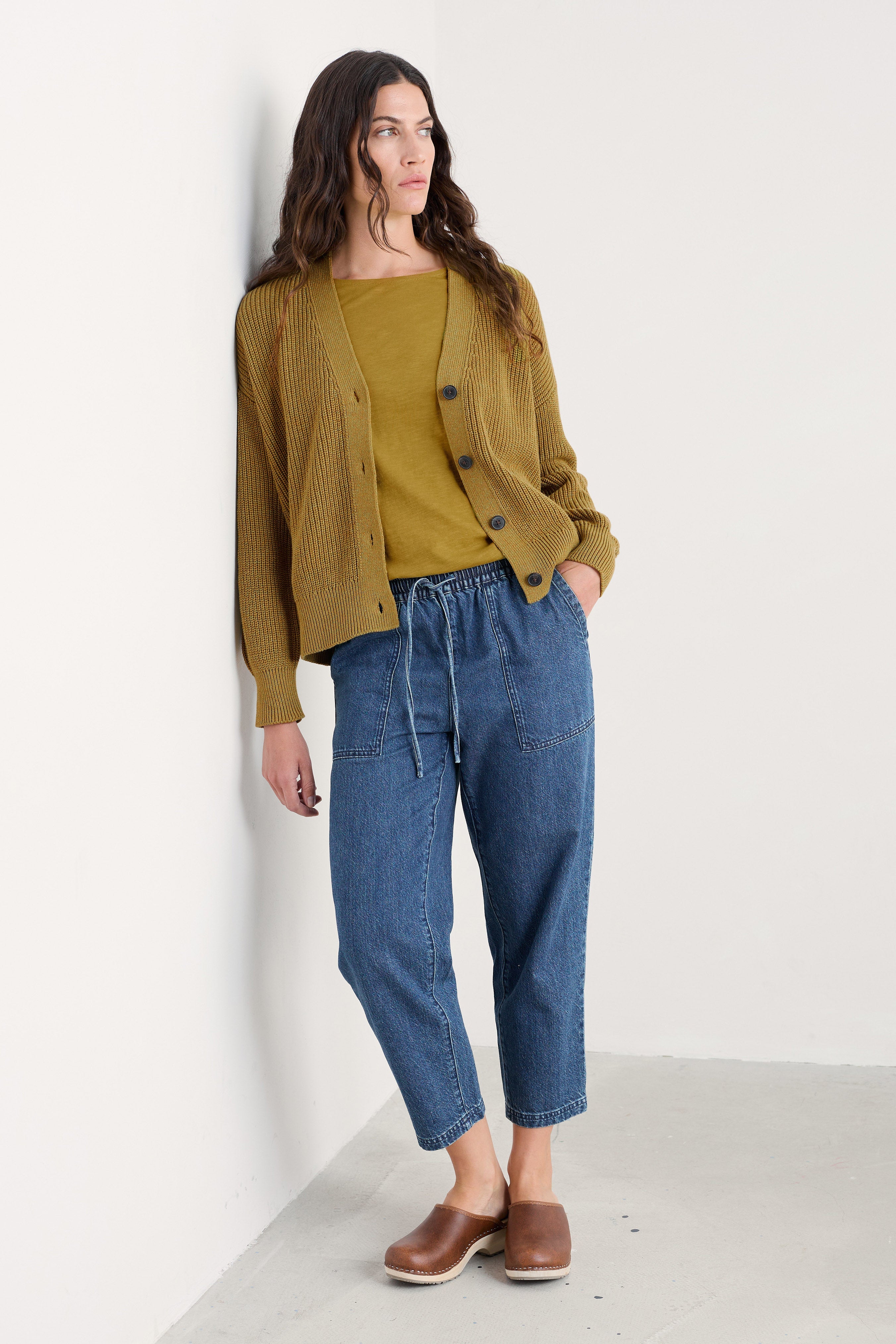 Seasalt Sholl Trousers - Mid Wash