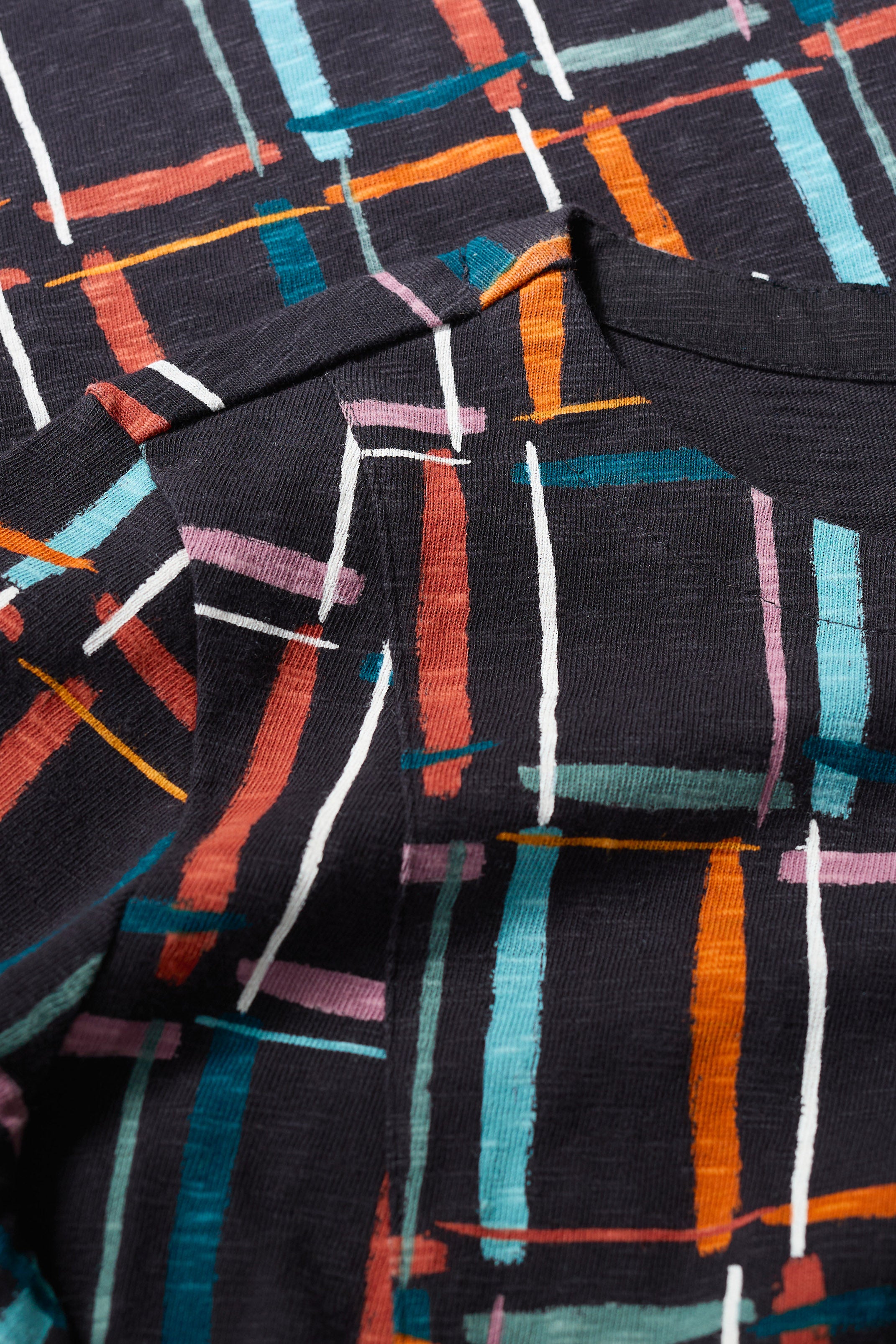 Seasalt Shore Foraging Tunic - Rock Check Onyx