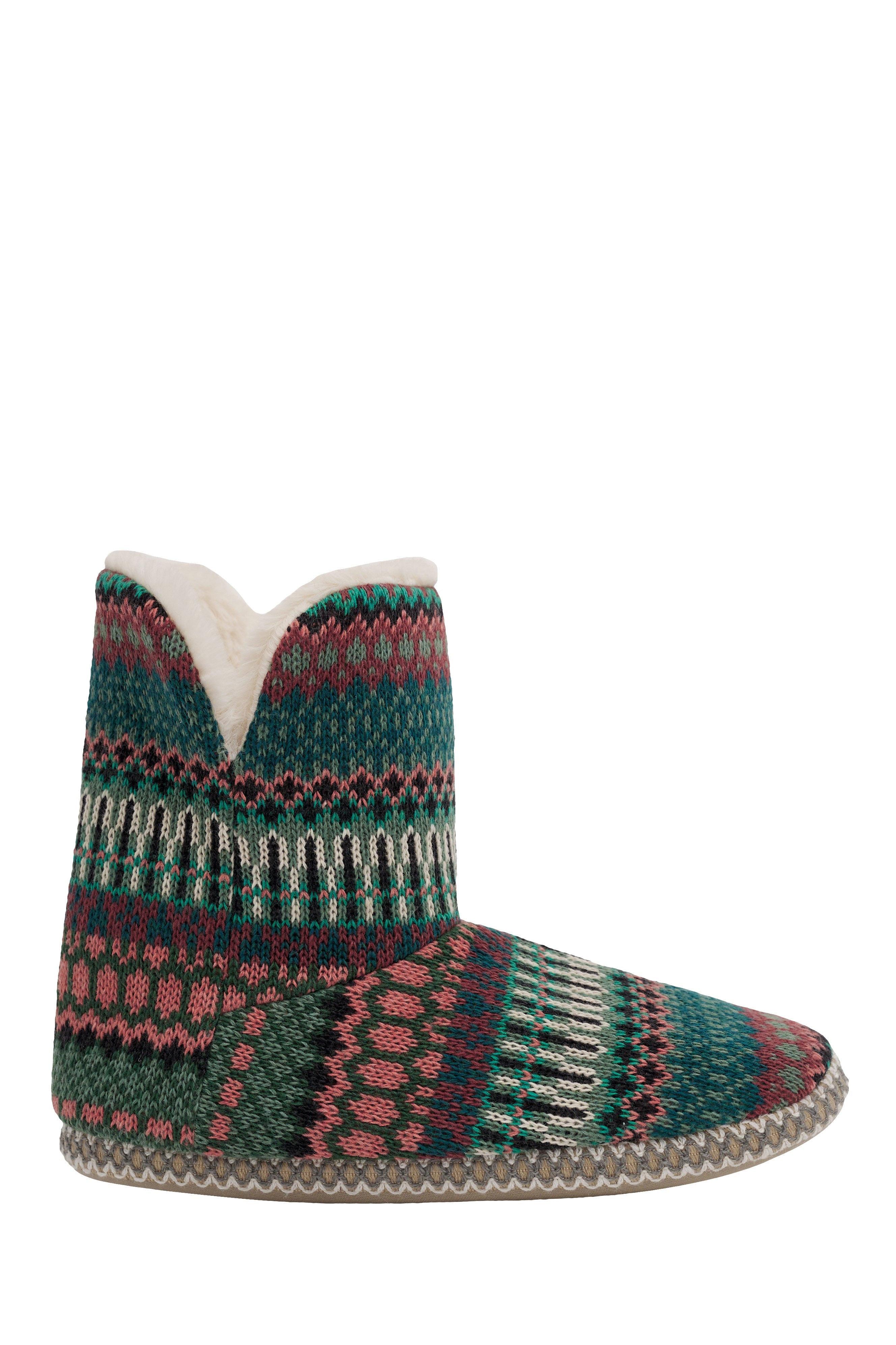Seasalt Snooze Slipper Booties - Weaving Needle Dark Forage